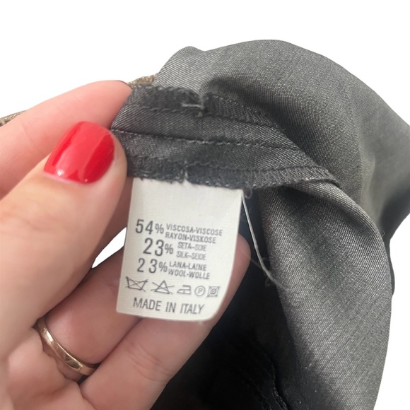 Alberto Biani US 6 Lace Silk Wool y2K Crop Cami Witchy Whimsigoth Fairy Grunge - Picture 4 of 5